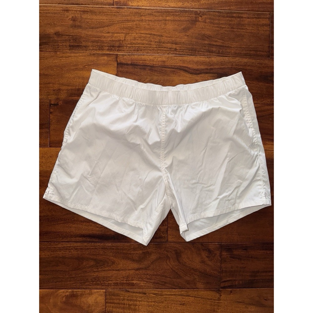 Reel Legends Performance Clothing White Athletic Shorts Women's Size L